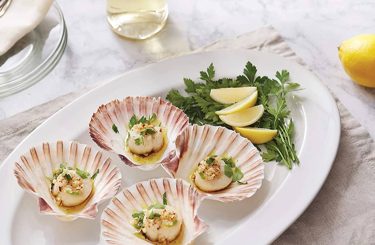 Fox Run Brands - Wholesale Baking Dish - Nantucket Seafood Baking Shells, 4 Pieces, 6.75"x 8.25"3