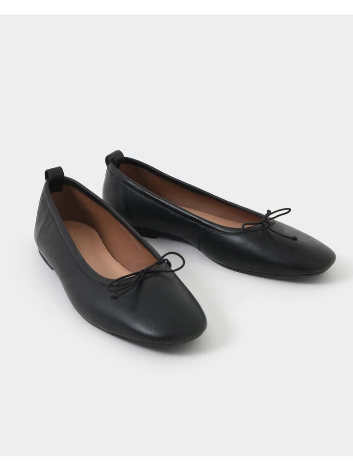 Black Forcast Women's Lizbeth Leather Ballet Flat for wholesale on Faire4