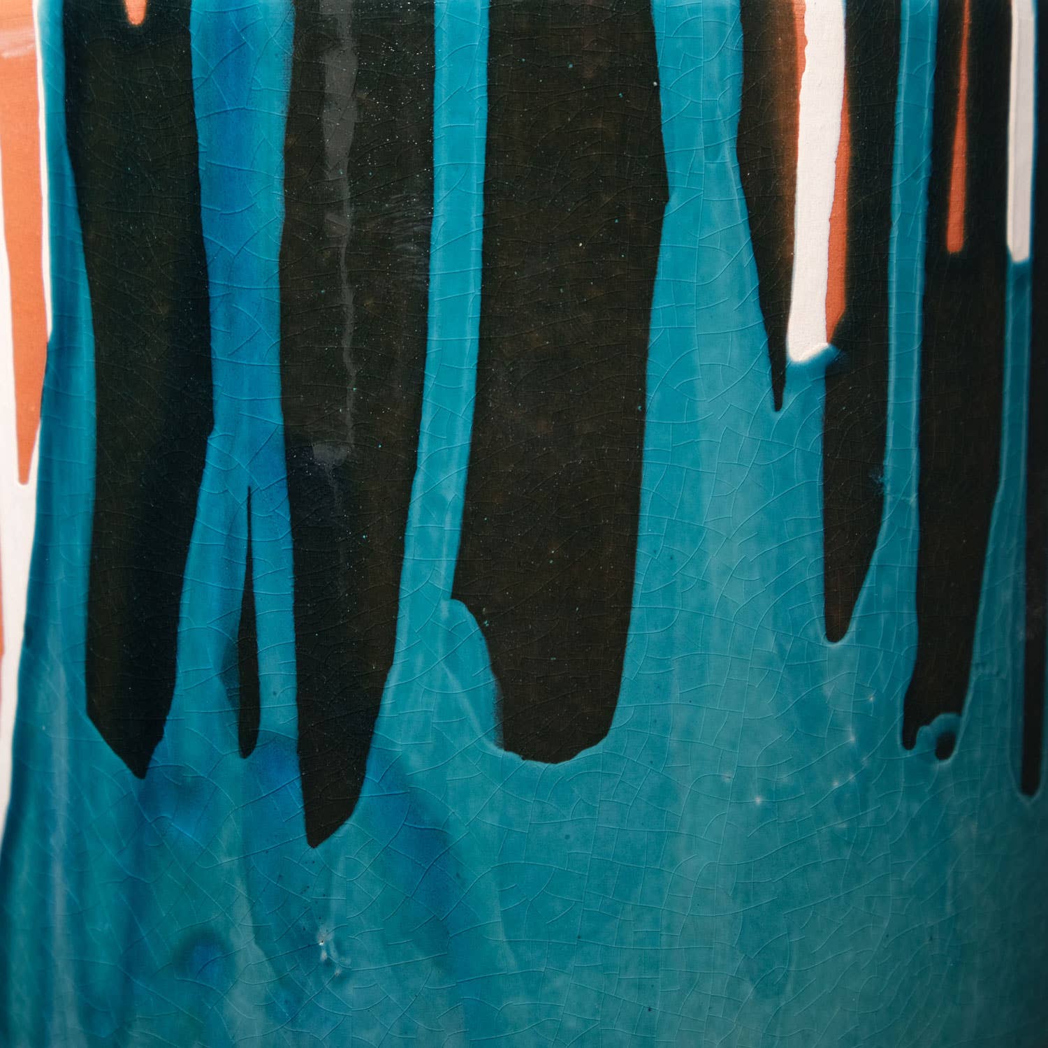 Casa Atlântica - Wholesale Plant Pot - Clay pot with white slip and blue glaze10