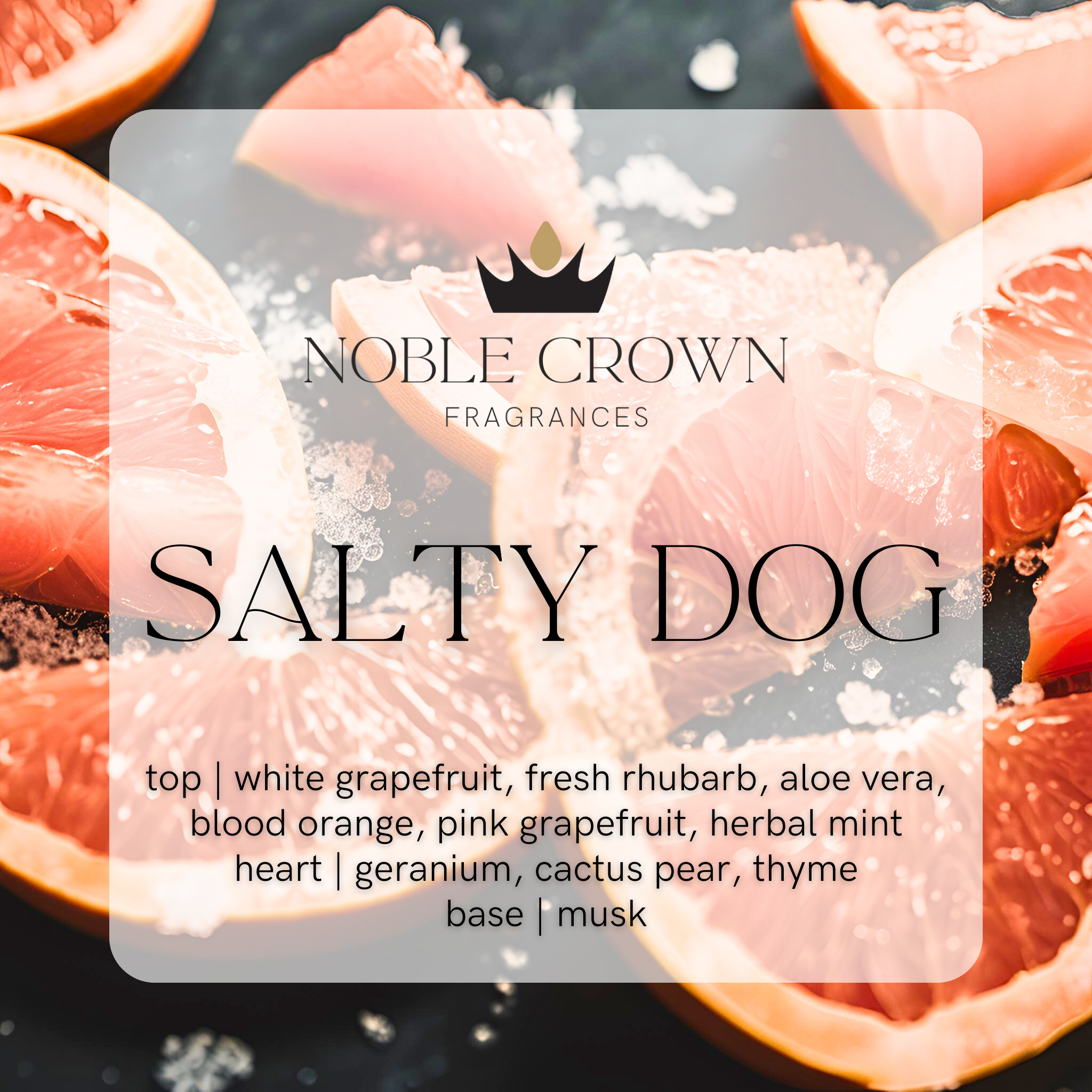 Noble Crown Fragrances - Vendita all'ingrosso Spray per tessuti e ambienti - Spray per Ambienti e Tessuti Salty Dog1