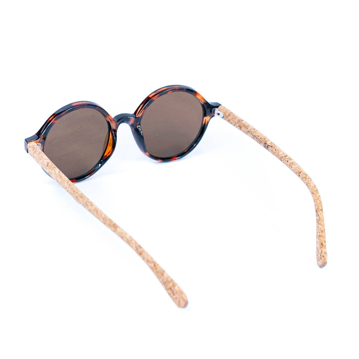 Meninas Bonitas Cork - Vente Lunettes de soleil – femme - Lunettes de soleil en liège pour femmes avec verres UV et étui L-10706