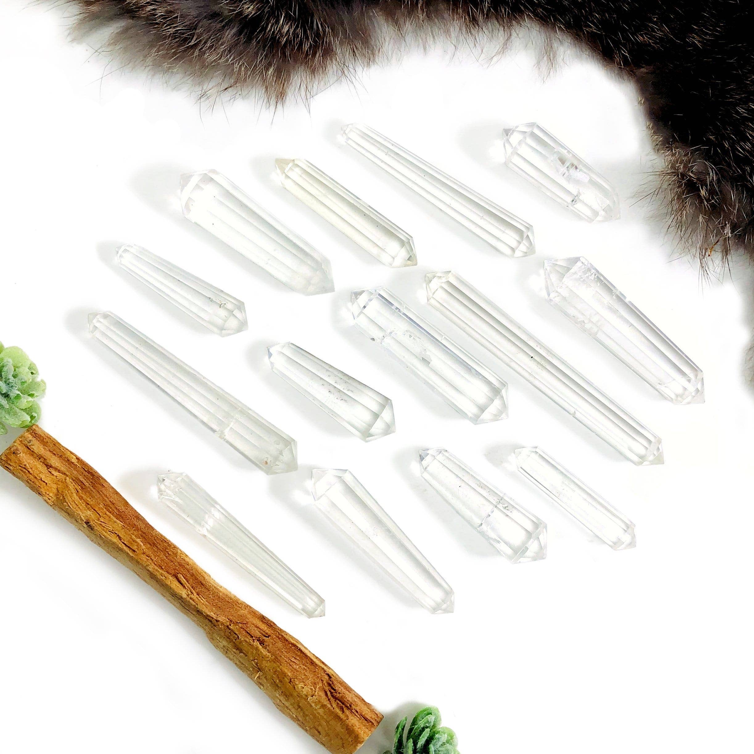 Rock Paradise - Wholesale Spiritual Stone/Crystal - Crystal Double Point Wands0