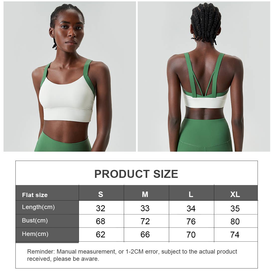 Sodalemon - Wholesale Sports Bra - Women's - Full Coverage With Wide Straps Contrast Color Sports Bra16