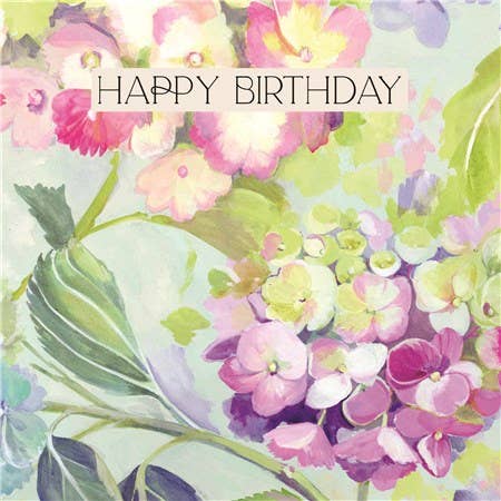 Geburtstagskarte für Hortensien für den Großhandel von Sooshichacha