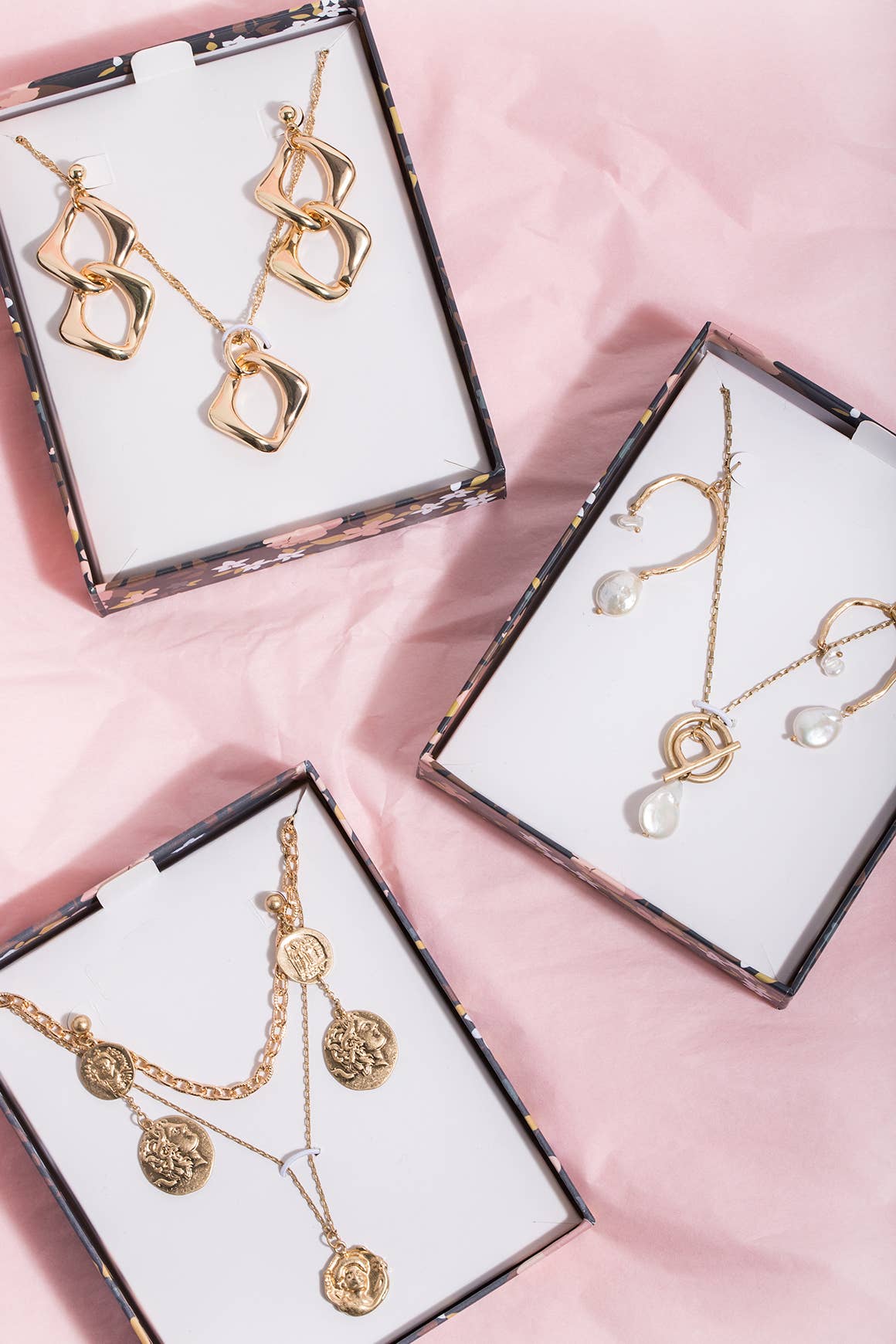 SAACHI - Venta al por mayor Juegos de joyas - Caja de regalo para collares y pendientes de perlas9