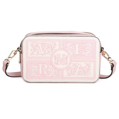 VeraMay - Wholesale Crossbody Bag - Women's - Tayo Pink Vera May Vegan Leather Handbag