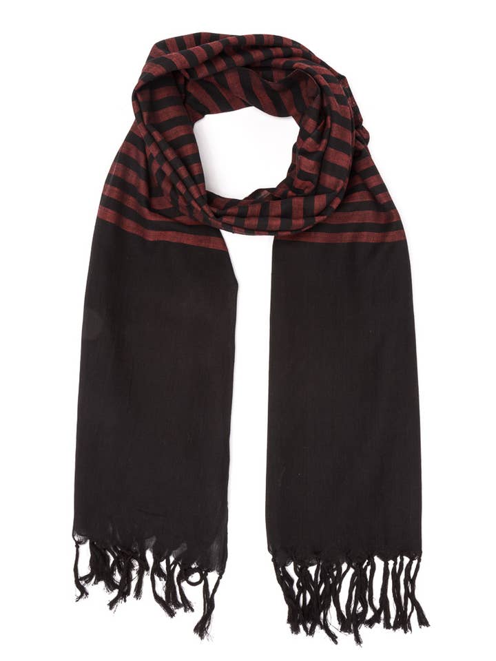 CACHECOL DE ALGODÃO VIBES PRODUTO DE COMÉRCIO JUSTO por atacado de Veraluna Sustainable Clothing