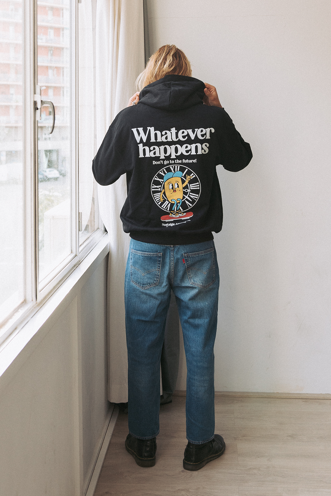 Nostalgic Apparel - Wholesale Hoodie - Unisex - Whatever Happens | Oversized Hoodie2