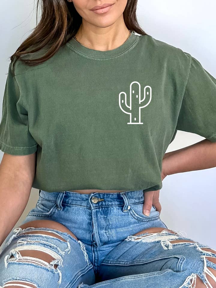 Camiseta Cactus por atacado de Desert Raine