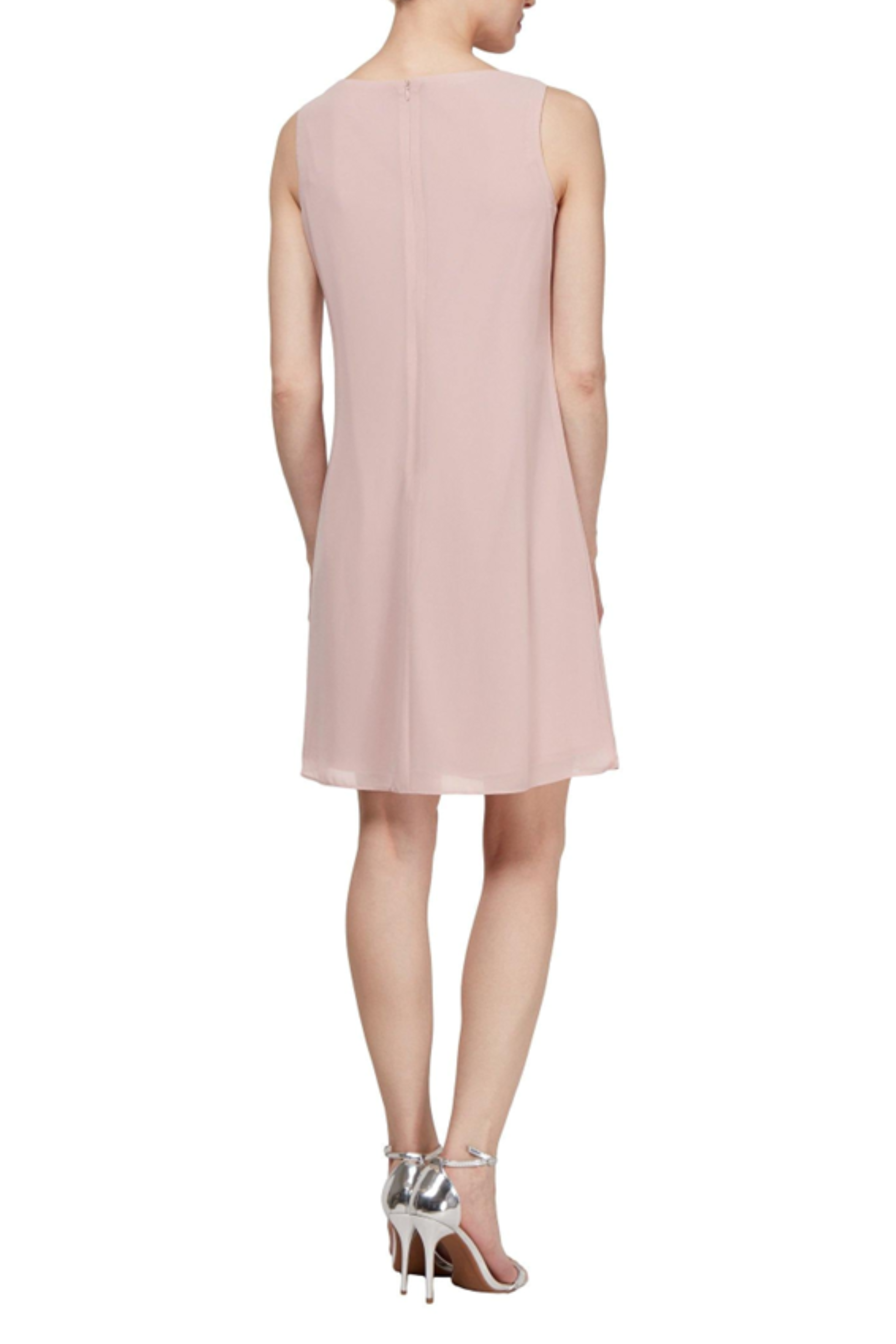 FADED ROSE SLNY 2-Pc Embellished Shift Evening Jacket Dress for wholesale on Faire4