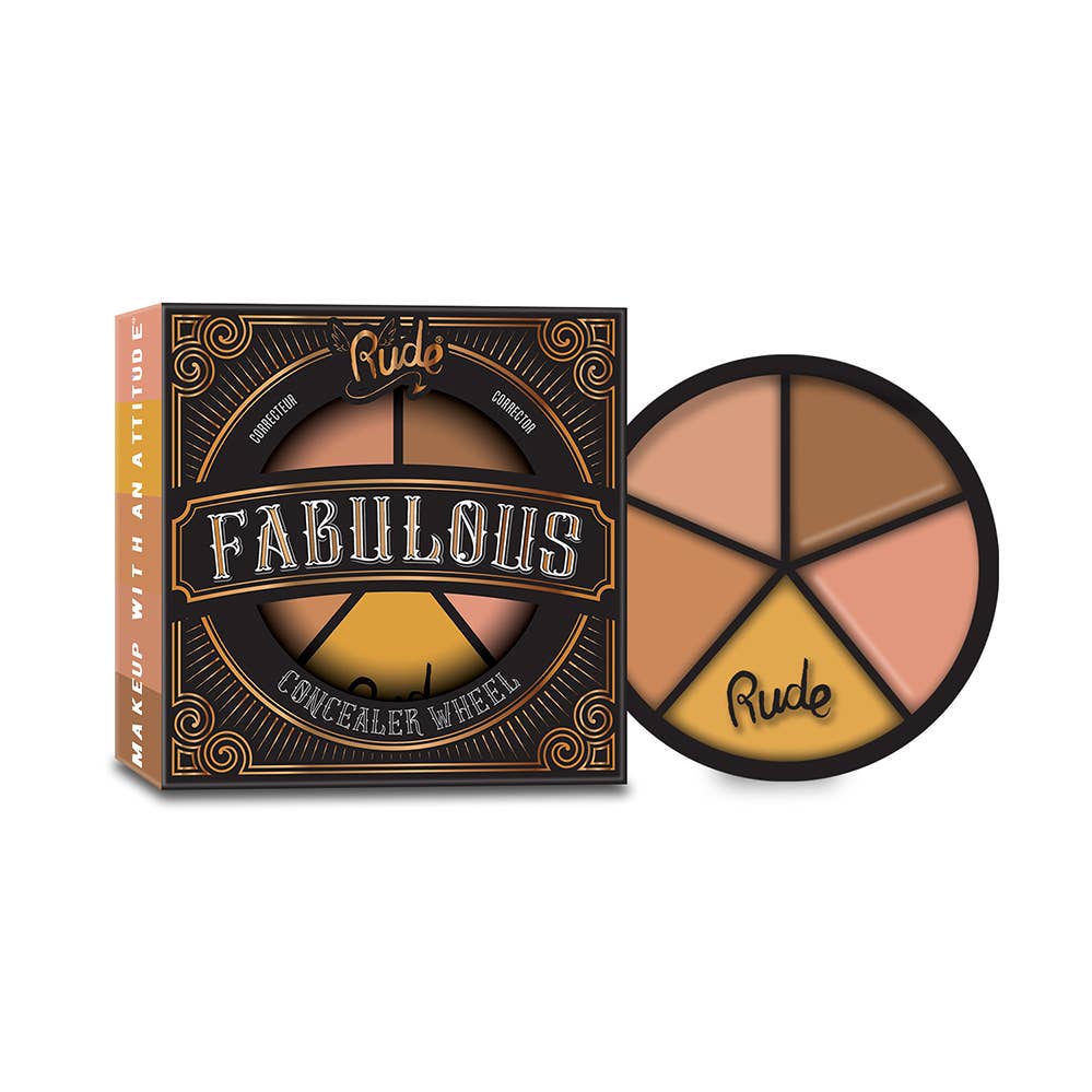 Rude Cosmetics - Wholesale Face Concealer - Fabulous Concealer Wheel6