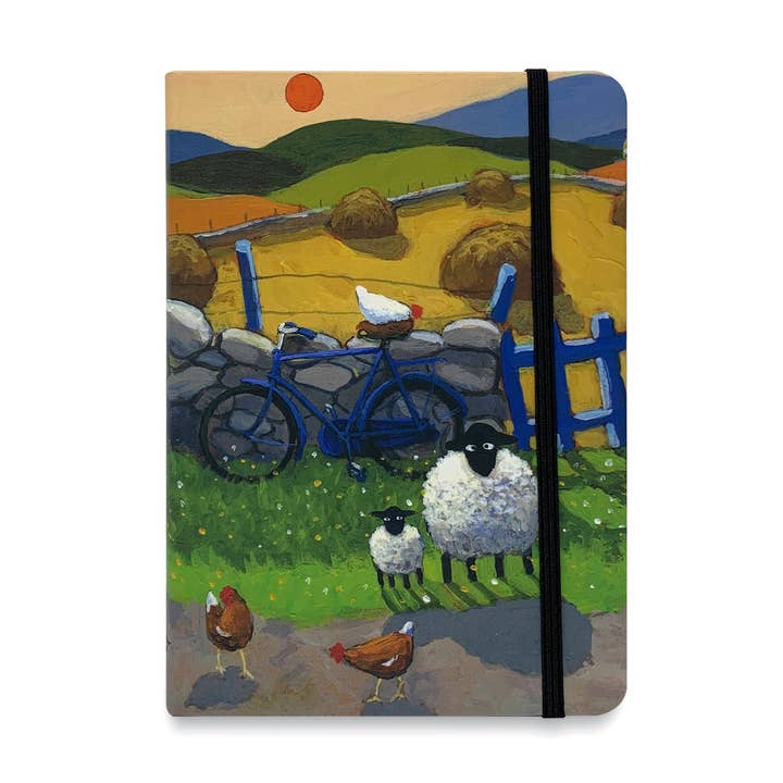 One Ewer Bike - Cuaderno de bolsillo para venta al por mayor de The Whimsical World of Thomas Joseph