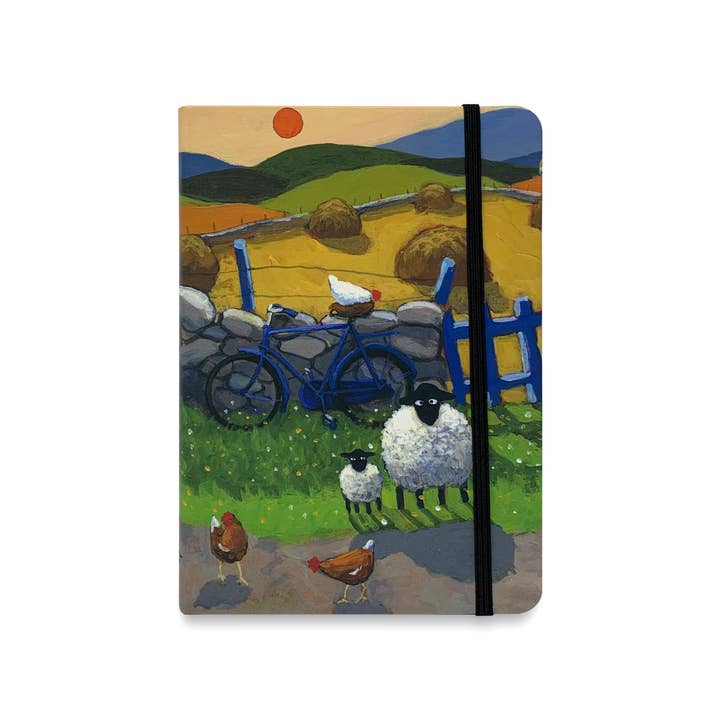 The Whimsical World of Thomas Joseph - Wholesale Notebook - One Ewer Bike - Pocket Notebook