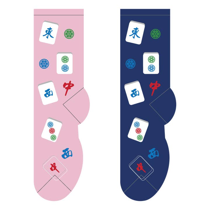 Mahjong Socks for wholesale by FOOZYS Fun Socks