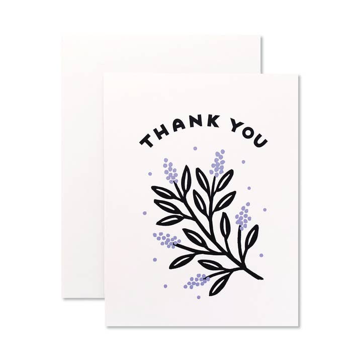 Thank You Stem for wholesale by Wild Hart Paper