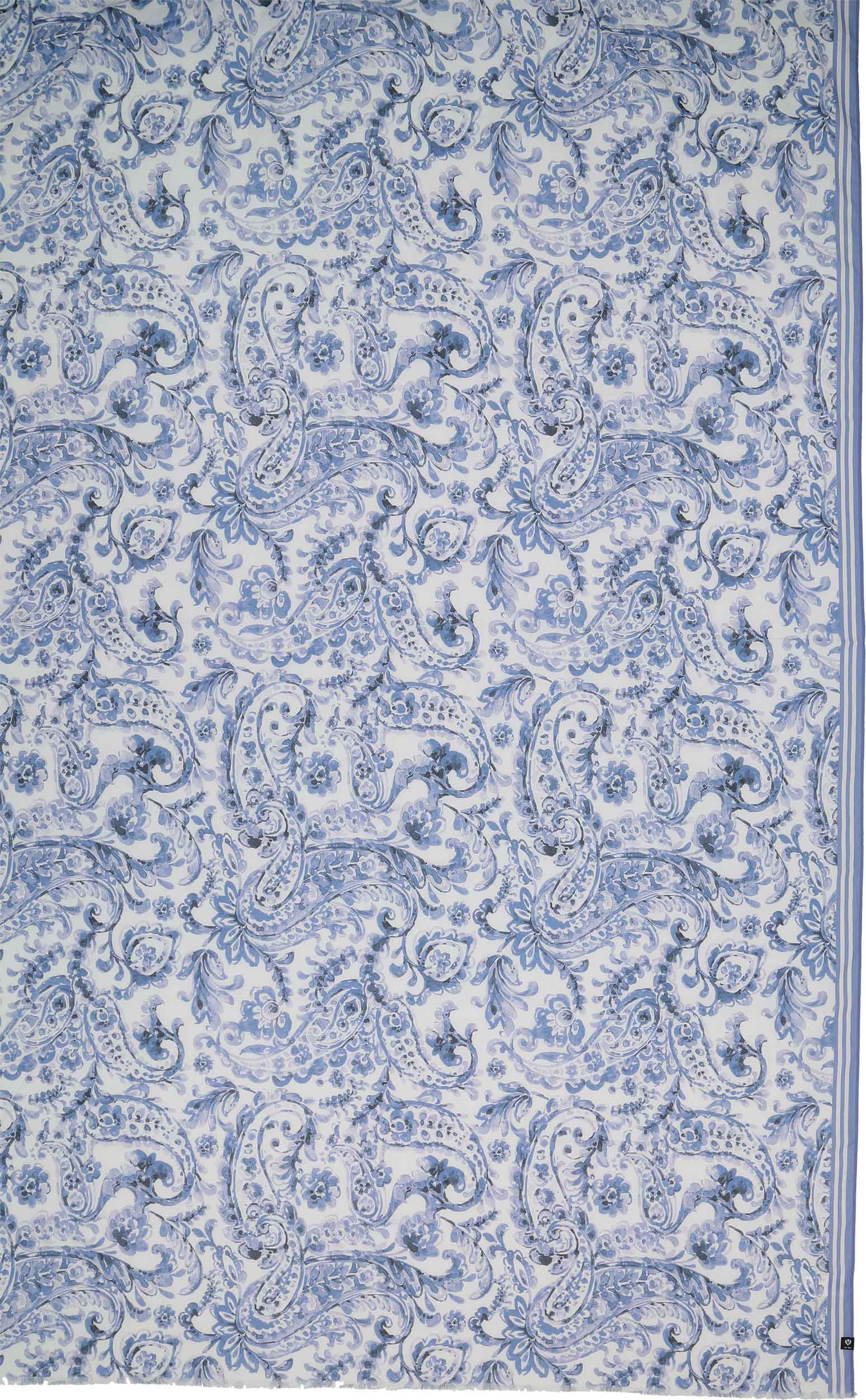 FRAAS - The Scarf Company - Wholesale Wrap - Women's - Paisley Maxi Cotton Wrap2