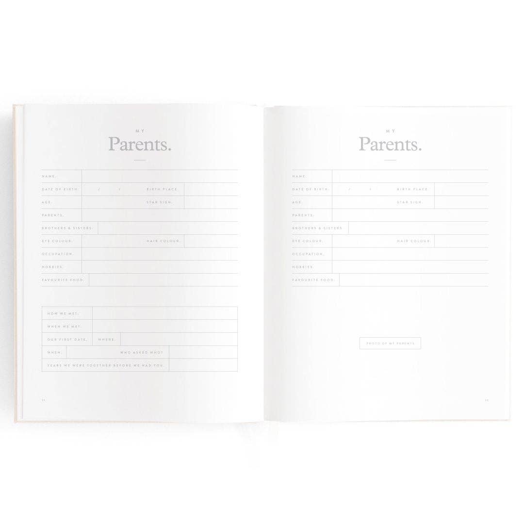 Fox & Fallow – Großhandel Erinnerungsbuch – Kind & Baby – Babybuch Buttermilk (geschlechtsneutral)14