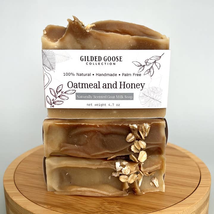 Farine d'avoine et miel (non parfumés) pour la vente par Gilded Goose Collection