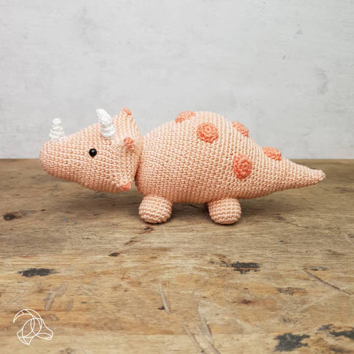 DIY Crochet Kit - Triceratops for wholesale by Hardicraft USA