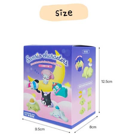 K-Wonderland – wholesale Figurine toy – Kids – Sanrio Sweet Dreams Assembling Toy Random Figure15