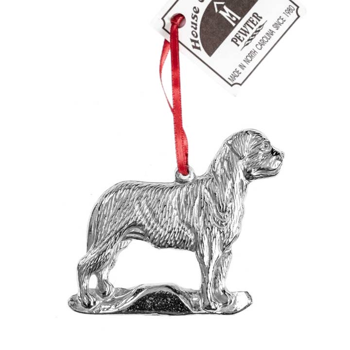 Cadeaux pour chiens - Décoration de Noël pour chien - Large gamme de races pour la vente par House of Morgan Pewter