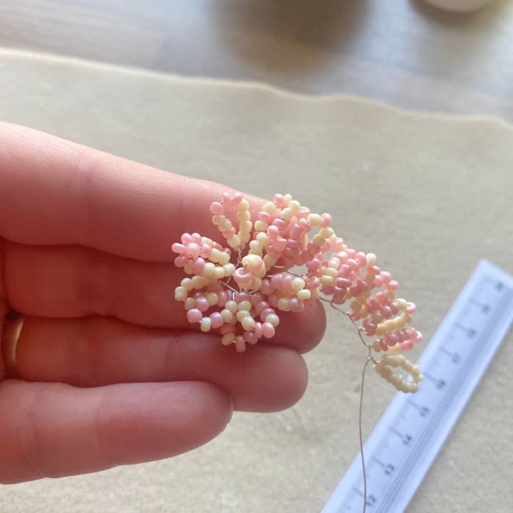 The Beaded Garden - Wholesale DIY craft kit - Peony Beaded Flower Craft Kit - A creative gift idea.4