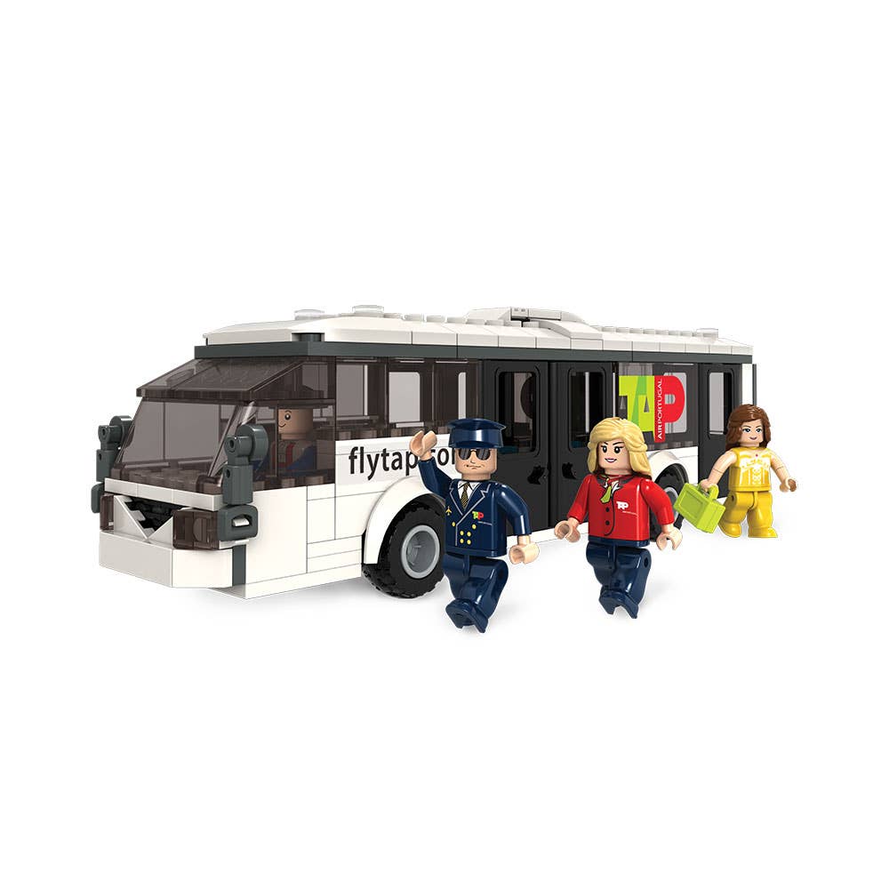 AJ Aguiar - Wholesale Toy Set - Kids - Bus Transport Set + 4 Figures1