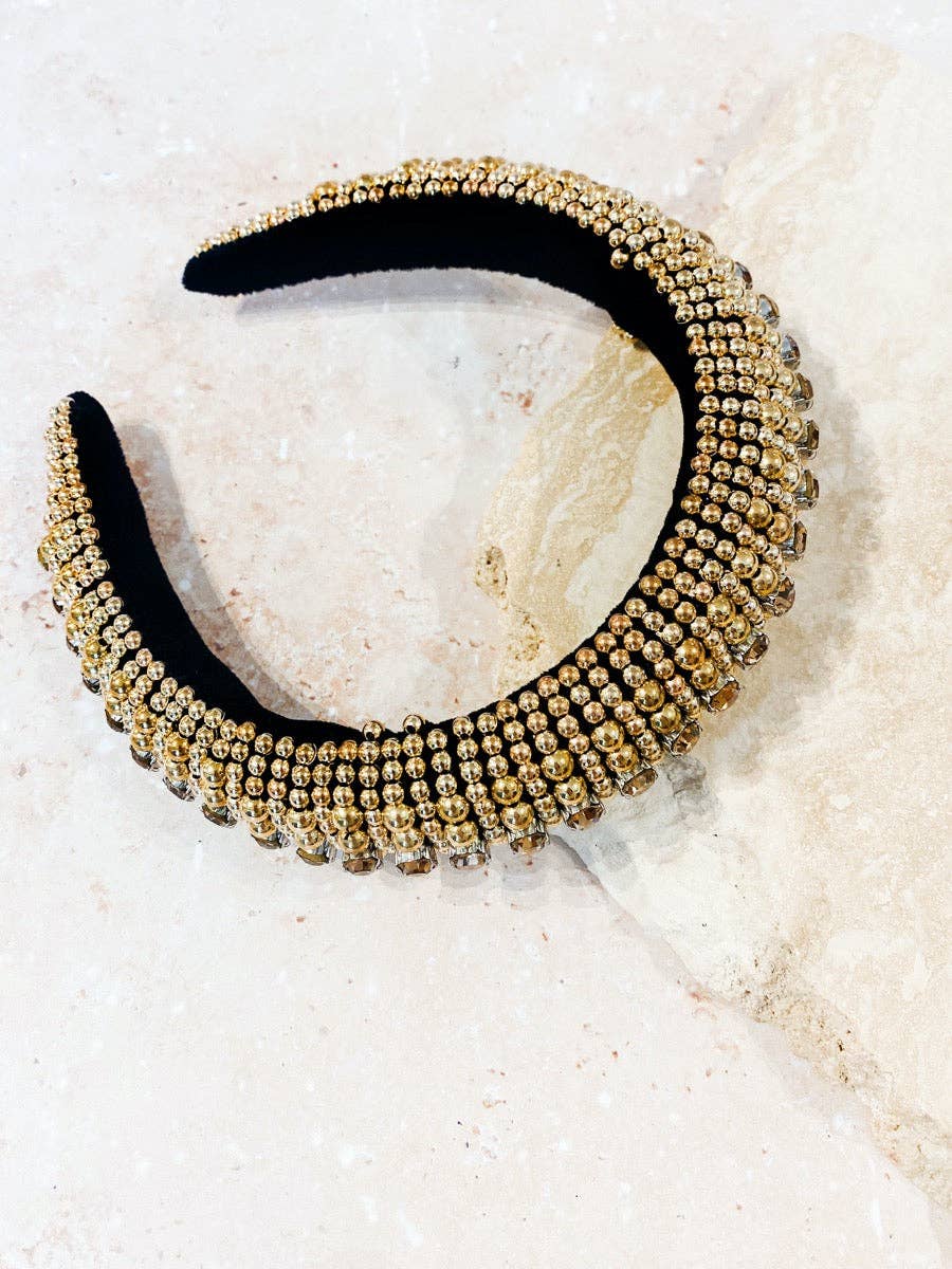 Angels Whisper Accessories - Wholesale Fashion Headband - Women's - Jodie Beaded Embellished Headband9