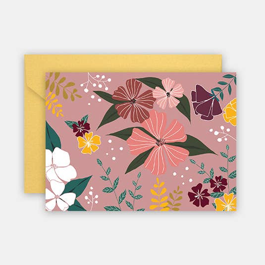 Cartão para dizer uma palavra - Vintage blossom por atacado de L'ART DU PAPIER