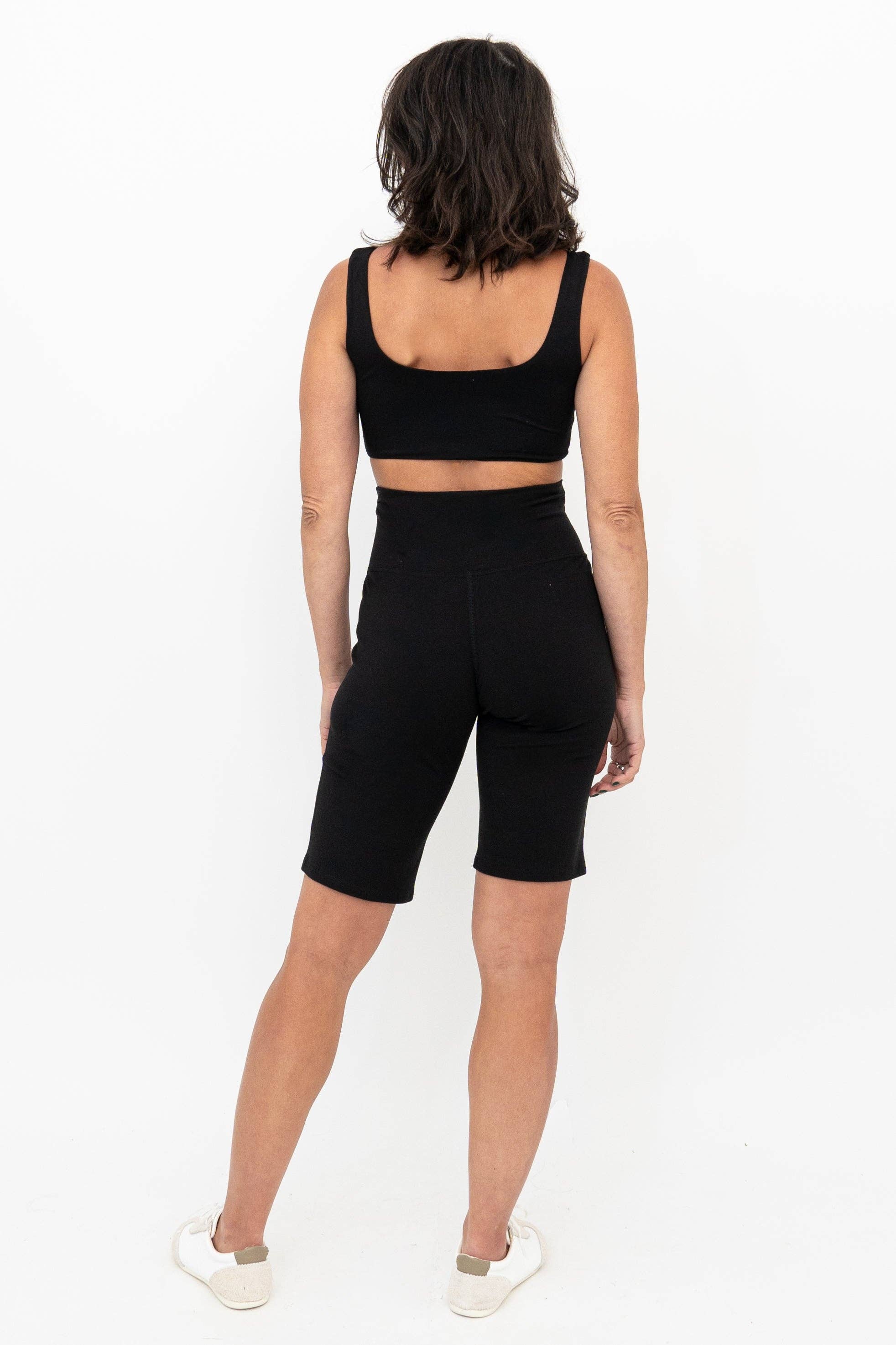 Blue Sky Clothing Co LLC - Wholesale Shorts - Women's - Leslie Shorts, Black, Bamboo4