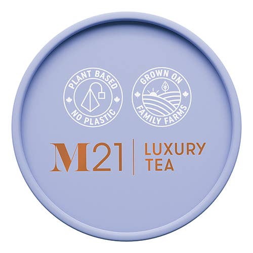 Tega Organic Tea - Wholesale Health/Detox Tea - Relax Luxury Organic Herbal tea - 12ct & 24ct Canister