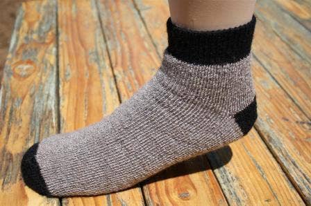 Choice Alpaca Products - Wholesale Socks - Unisex - "SlipperBootie" Alpaca Socks - Made in the USA4