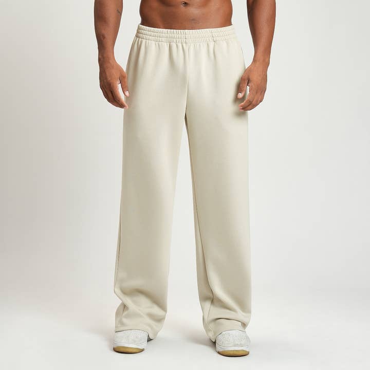 Herr - enfärgade joggerbyxor, lös passform, avslappnade sportbyxor för wholesale av Sodalemon