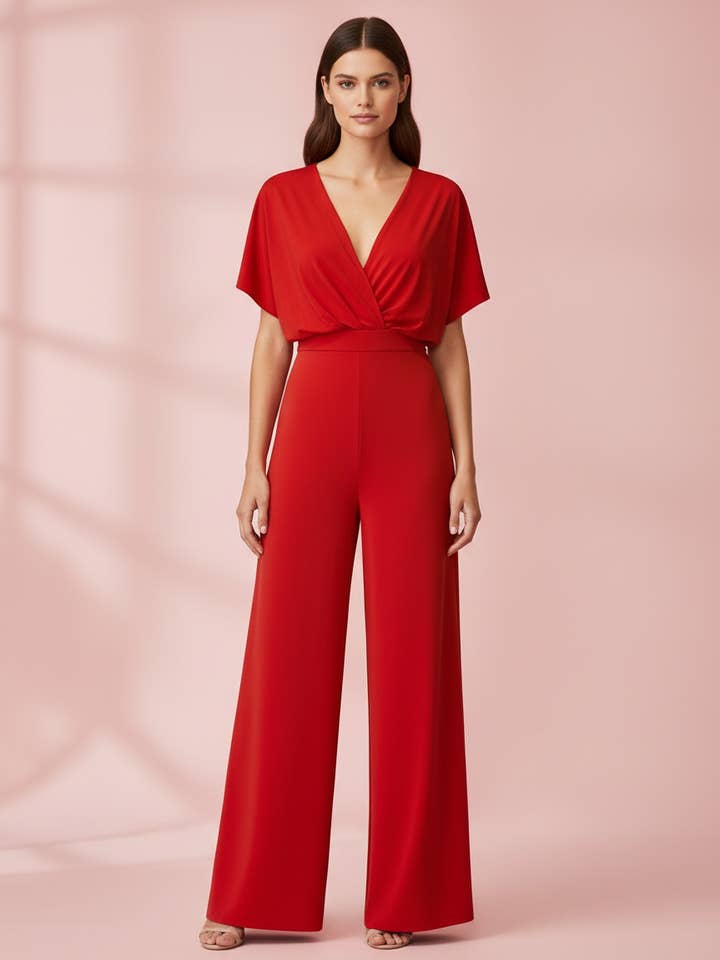 RED MULTIPOSITION MONO 1353 for wholesale by EMMA WU DESIGN