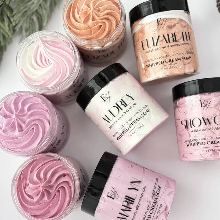 eScentually Yours – wholesale Whipped soap – Winter Whipped Soap & Sugar Scrub - The Starlet Collection3