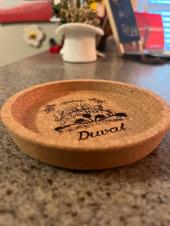 Duval Crest Cork Coaster for wholesale by Duval Crest