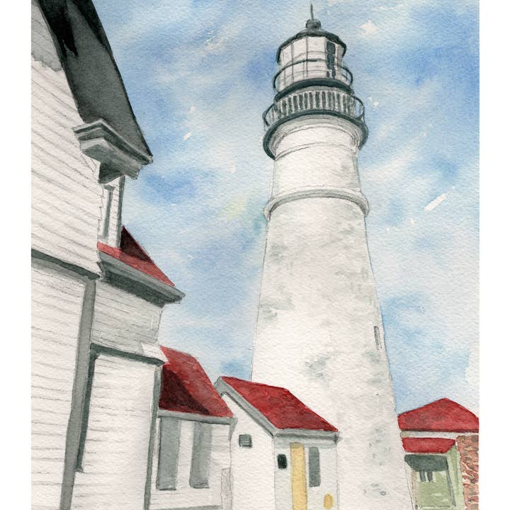 Melissa Hyatt - Wholesale Art Print - "Portland Head Lighthouse" Giclee print