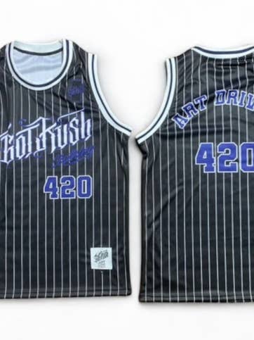 Creed Basketbalshirt (Magic-stijl) voor wholesale door Got Kush Clothing