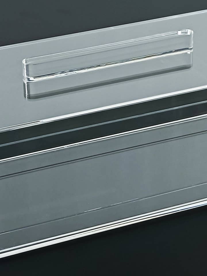 Rectangular Shaped Acrylic Cake Container with Lid for wholesale by DesignStyles Home