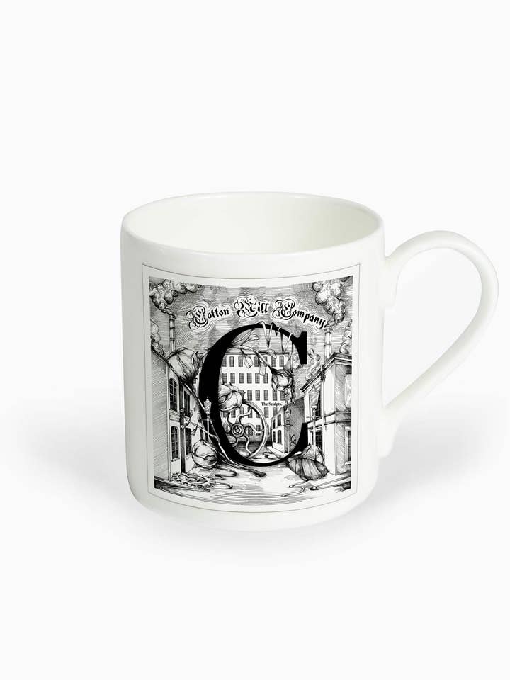 Manchester Mug Letter C - Cotton for wholesale by The Sculpts