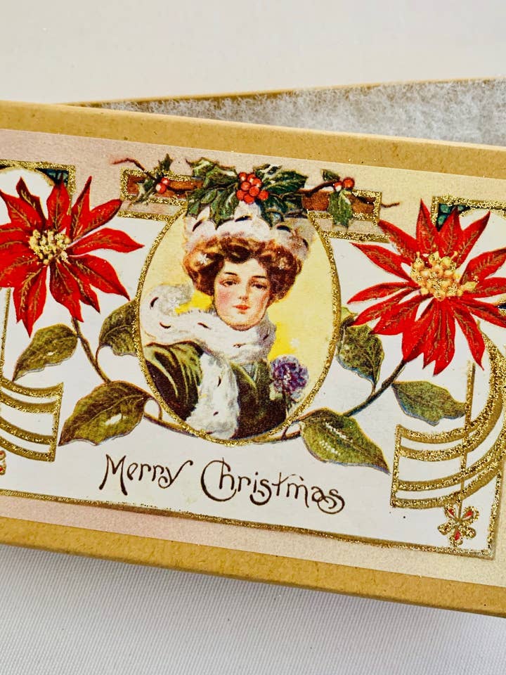 Julstjärna viktoriansk dam presentförpackning för wholesale av ELLegant Creations, LLC