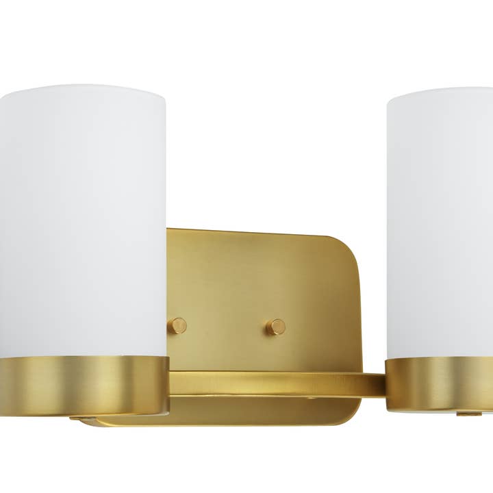 Brio Lighting - Wholesale Chandelier/Hanging Light - Sale - Revis Gold 2-Light Dimmable Vanity Bathroom Lighting3