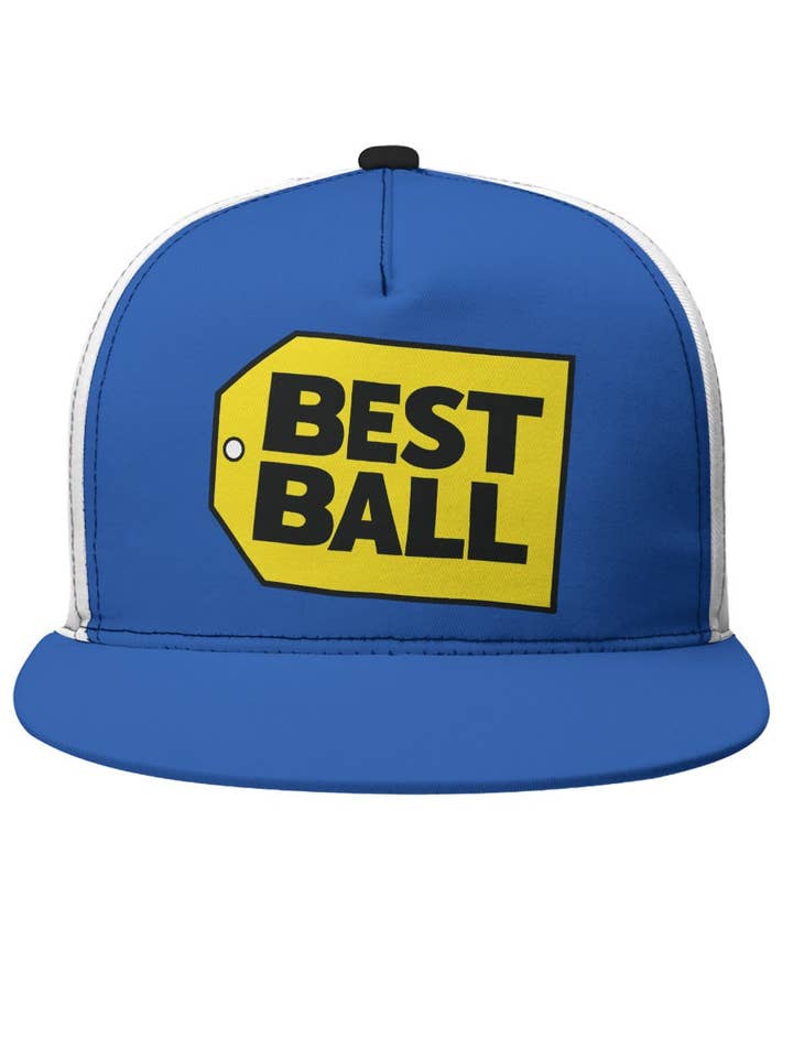 Best Ball Snapback Golf Hat for wholesale by Not Bad Pretty Good