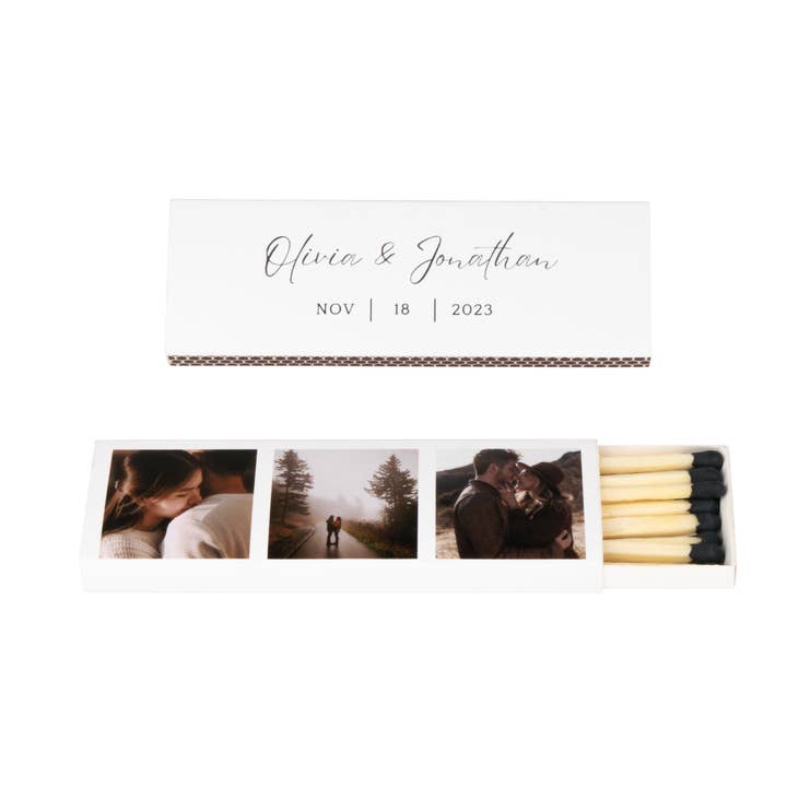 Chandler Studio - Wholesale Matches - Custom Matchboxes 4" Inch Long Colorful Matches for Wedding1