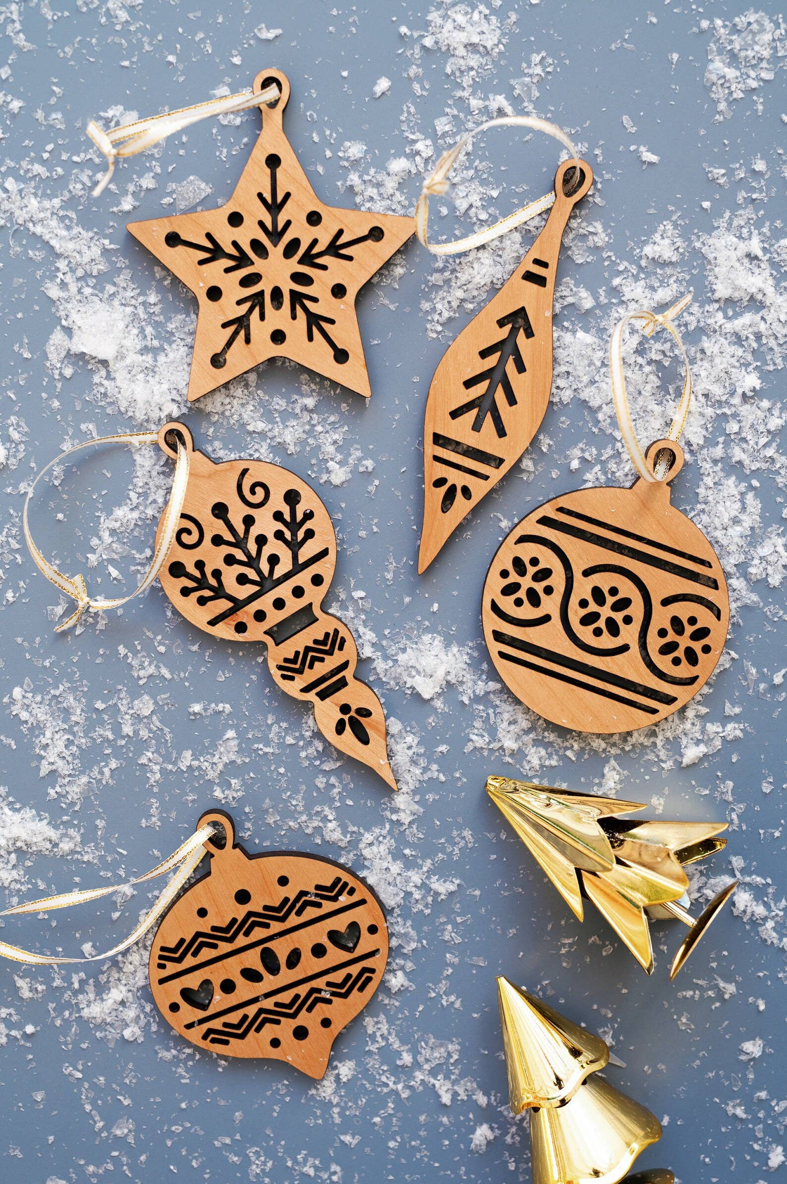 Reece Design Works - Wholesale Ornament - Wood Folk Christmas Ornaments6