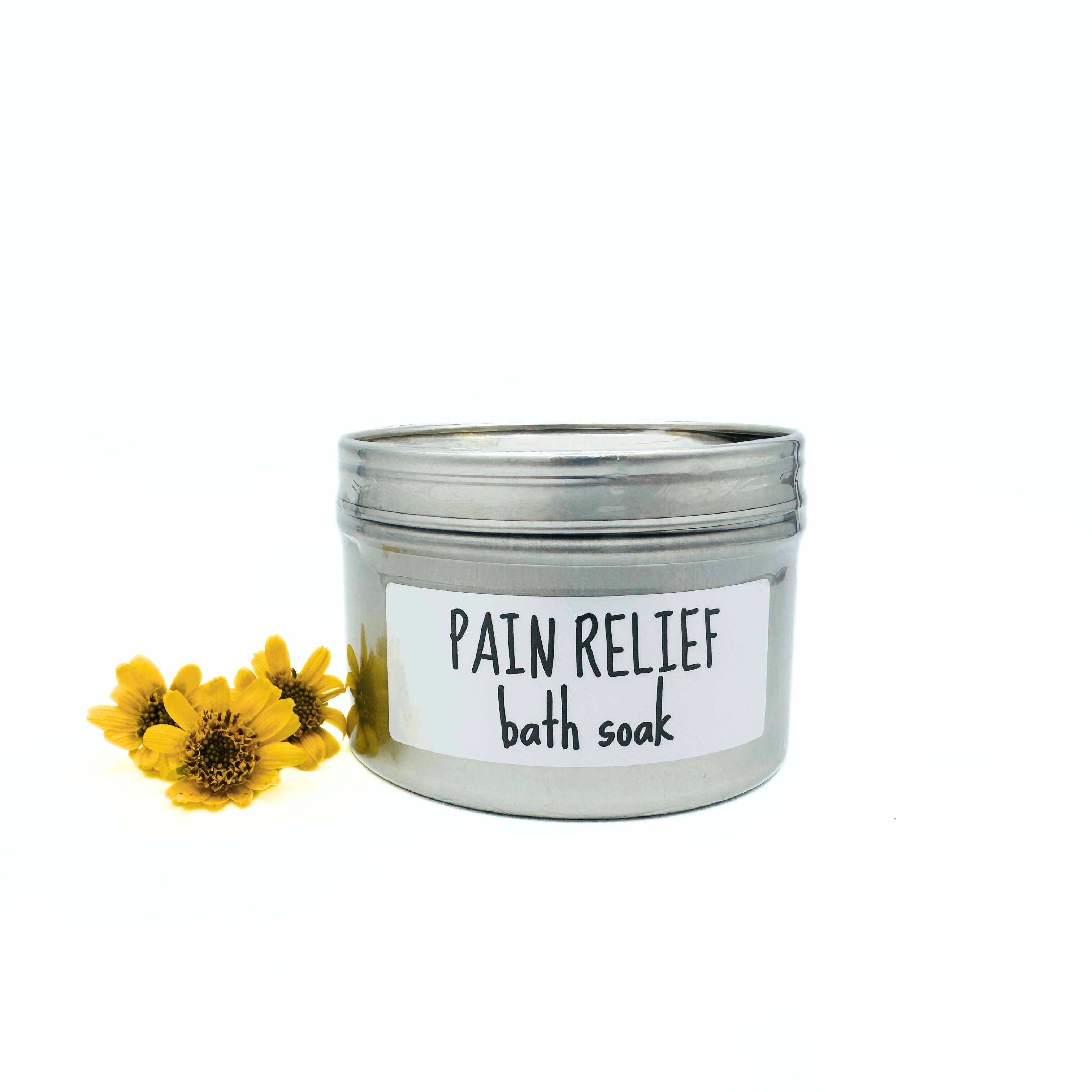 Rooted Earth Farm + Apothecary - Wholesale Bath Soak/Milk - Pain Relief Bath Soak - Herbal + Epsom Salt Soak3