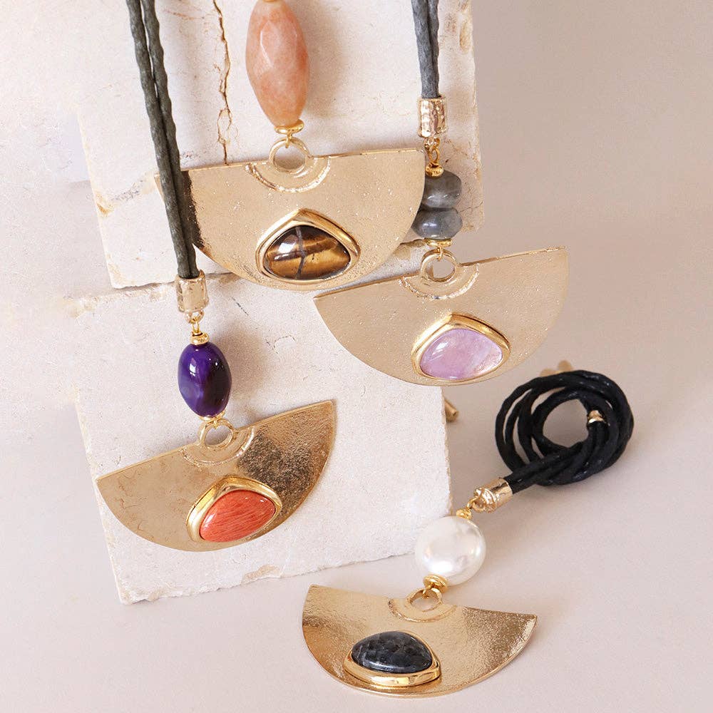 ÉMOLO – Gargantilha/coleira por atacado – Colar comprido Monsul VOLARE II7