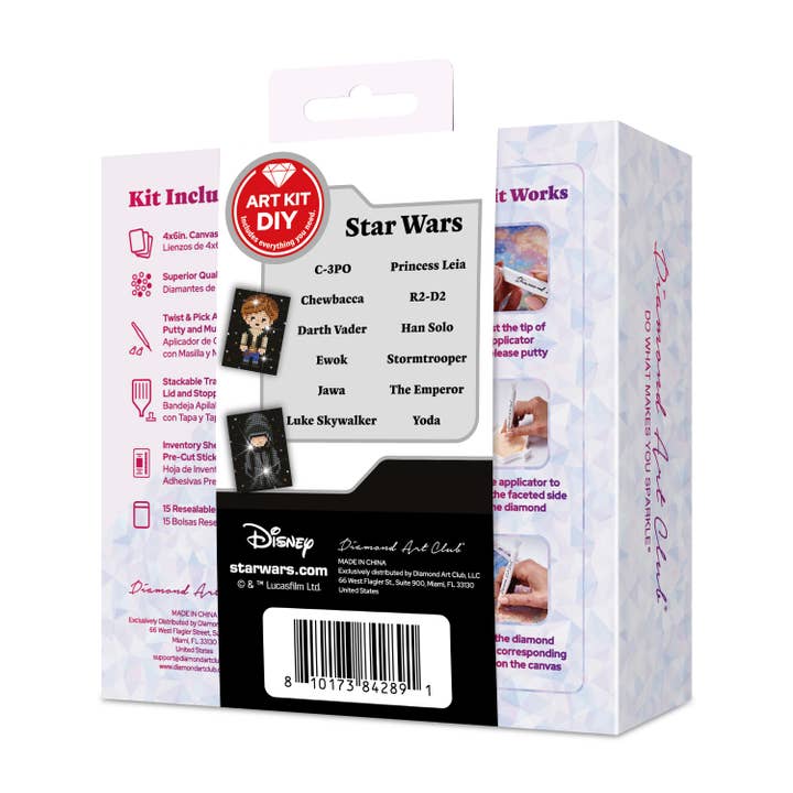 Diamond Art Club - Wholesale DIY Craft Kit - Mini Dazzles™ - Star Wars™4