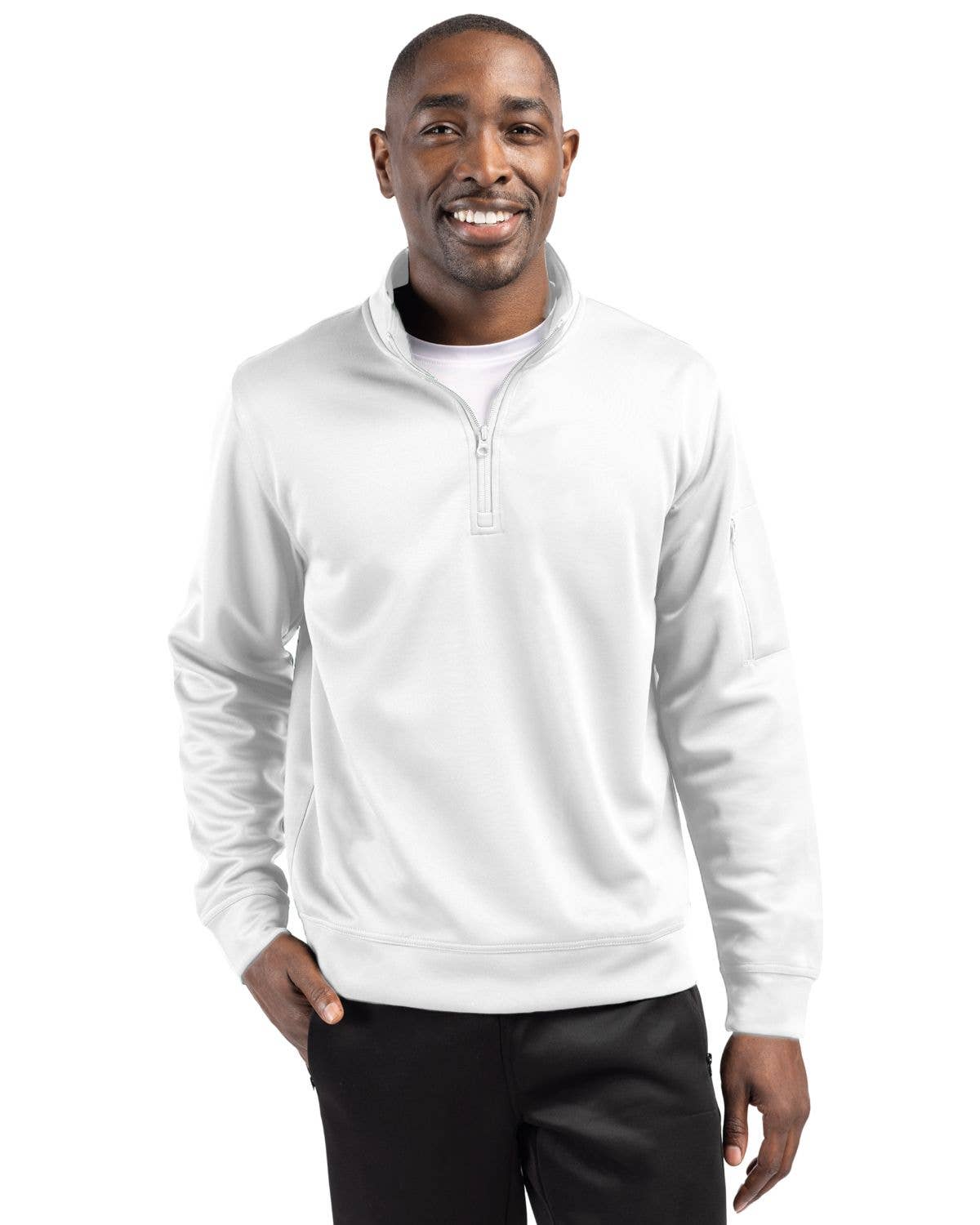 Cutter & Buck - Wholesale Athletic Top - Men's - Clique Men's Lift Performance Quarter Zip6
