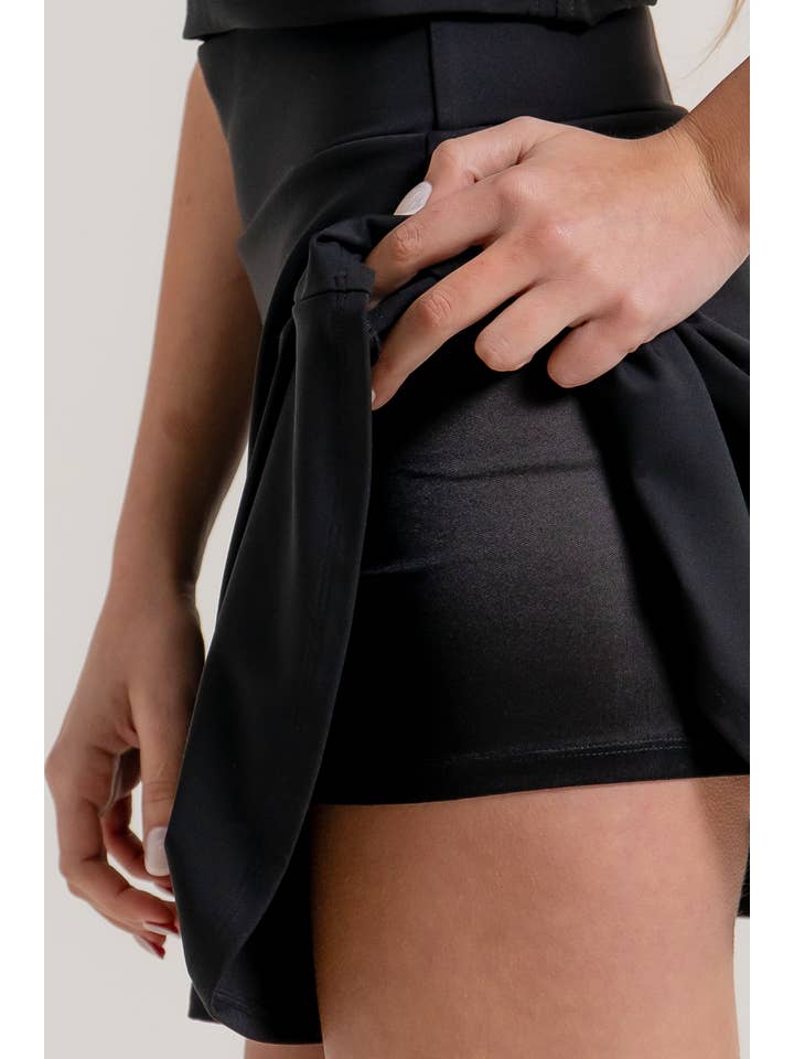 Active Basic | Active USA - Wholesale Athletic Skirt - Women's - Flare Workout Mini Skirt27